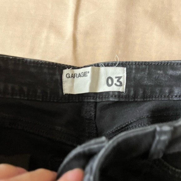 GARAGE SKINNY JEANS BLACK - Picture 3 of 5